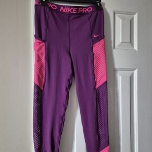 Nike Pro Womens Leggings Size M